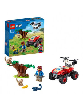 Costruzioni ATV di soccorso animale LEGO
