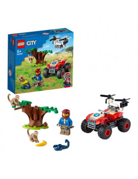 Costruzioni ATV di soccorso animale LEGO