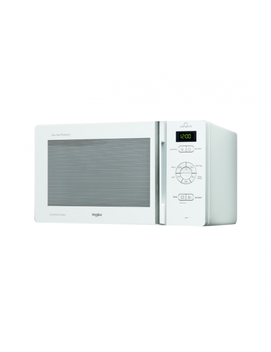 WHIRLPOOL MCP345WH FORNO A MICROONDE 800W 25LT GRILL 800W LED CRISP BIANCO