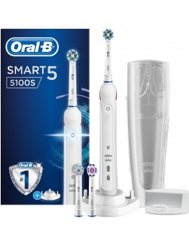 ORAL-B SMART 5 WHITE SPAZZOLINO ELETTRICO RICARICABILE 5 VELOCITà TIMER