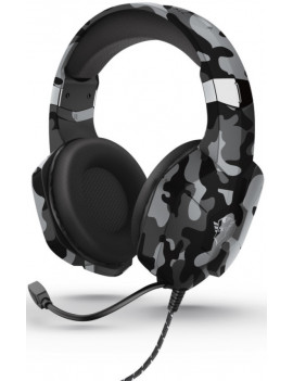 TRUST 24320 CUFFIA CUFFIE GAMING PC/CONSOLE GXT323K CARUS BLACK CAMOUFLAGE