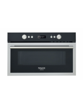 HOTPOINT ARISTON MD664IXHA FORNO INCASSO A MICROONDE + GRILL 1000WATT Inox/Nero