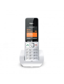 GIGASET COMFORT501WHITE TELEFONO CORDLESS 2.2" A COLORI VIVAVOCE 200 NUMERI