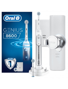 ORAL-B GENIUS8600 SPAZZOLINO ELETTRICO SMART 5 VELOCITà BIANCO