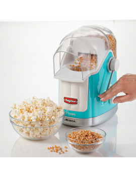 ARIETE 2958 MACCHINA POPCORN 1100 WATT 600G COTTURA AD ARIA CALDA AZZURRO