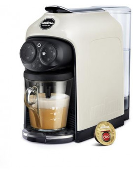 LAVAZZA DESEA WHITE CREAM MACCHINA CAFFè CAPSULE A MODO MIO 1500 WATT 1.1 LT