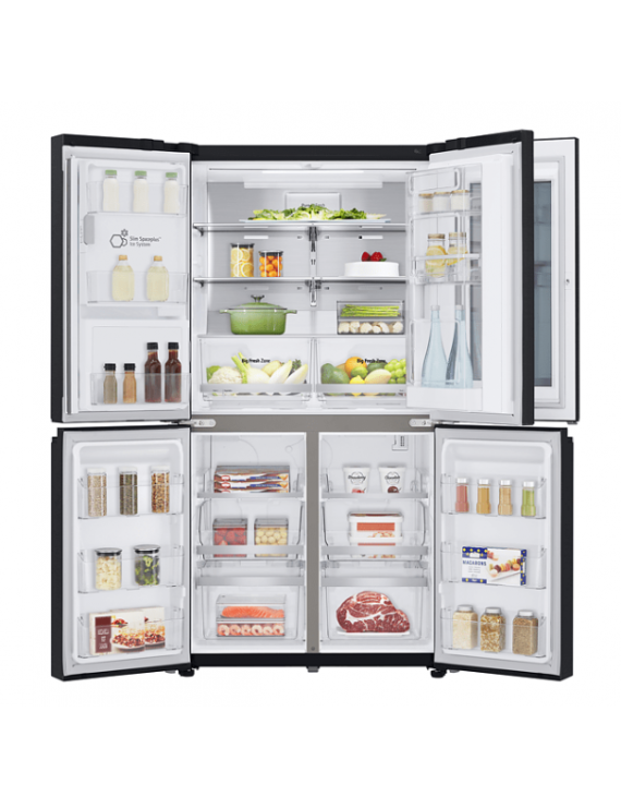 LG GMX945MC9F FRIGORIFERO SIDE BY SIDE 4 PORTE 563LT Matte Black Steel CL.F