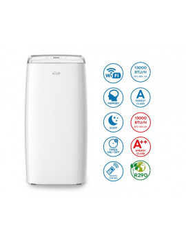 ARGO MILO PLUS NEW CONDIZIONATORE PORTATILE POMPA DI CALORE WIFI INTEGRATO A++