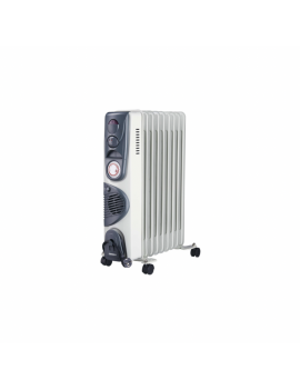 SEKOM SR2509VT RADIATORE A OLIO 800/1200/2000W + TURBO 9 ELEMENTI TERMOSTATO