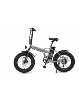 SMARTWAY M1XR2SCG E-BIKE FAT PIEGHEVOLE ACCIAIO 36V 10AH 20" AUT40KM GREY