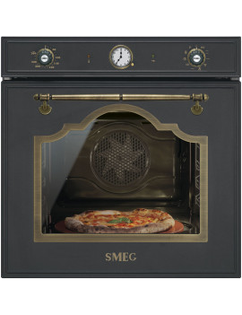 SMEG CORTINA SFP750AOPZ FORNO PIZZA PIROLITICO ANTRACITE 9 FUNZIONI CLASSE A