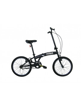 NILOX NXMB20V1 BICICLETTA PIEGHEVOLE Bike X0, &#8206;20" NERO