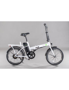 EMG F2001 BICICLETTA ELETTRICA E-BIKE PIEGHEVOLE 36V 20" AUT.25KM SPEEDY BIANCO