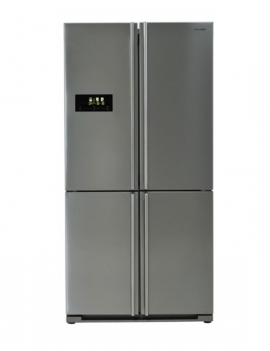 SHARP SJFF560E0I FRIGORIFERO 4 PORTE INOX 584 LT INVERTER NO FROST CLASSE F