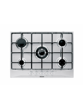 GLEM GAS P5GFXV PIANO COTTURA INCASSO 5 BRUCIATORI 70 CM ACCIAIO INOX