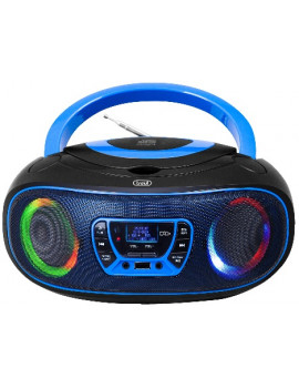 TREVI 0CM58304 RADIO LETTORE CD PORTATILE MP3 USB AUX CMP 583 DAB BLU