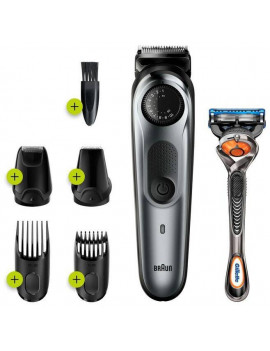 BRAUN BT7220 REGOLA BARBA TAGLIACAPELLI RICARICABILE 39 LUNGHEZZE + ACCESSORI