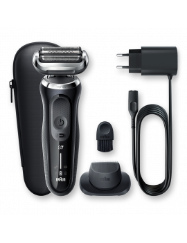 BRAUN Series 7 70N1200S RASOIO RICARICABILE 3 LAME WET&DRY LED 50 MINUTI