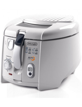 DE LONGHI F28533W1 FRIGGITRICE 1800 WATT 1,2 LT 1KG CESTO ROTANTE TIMER