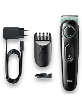 BRAUN BT3321 REGOLA BARBA RICARICABILE AUTONOMIA 50MIN 20LUNGHEZZE 0.5-10MM