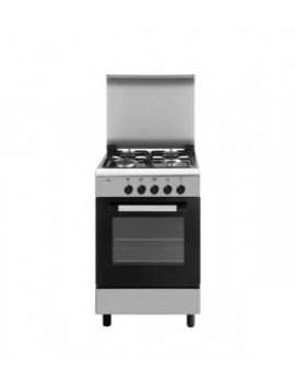 GLEM GAS AE55AI3 CUCINA INOX 53X50 CM 4 FUOCHI FORNO A GAS