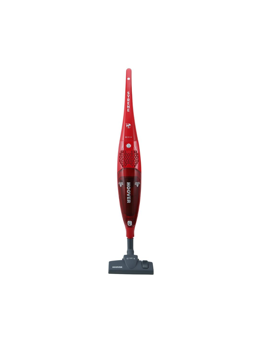Scopa Elettrica Hoover Syrene Con Filo - Tecnologia Ciclonica, Filtro EPA Lavabile, 700W, Contenitore 0,7 L, Spazzola Per Parquet, Rosso