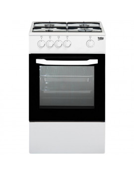 BEKO CSG42000DW CUCINA 50CM 4 FUOCHI FORNO A GAS BIANCO