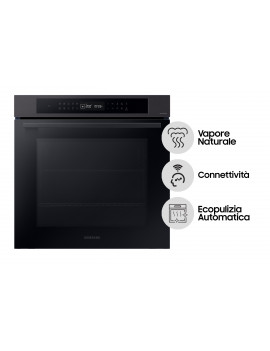 SAMSUNG NV7B4040VBB FORNO INCASSO MULTIFUNZIONE VAPORE WIFI ECOPULIZIA CL A+