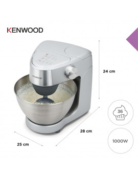 KENWOOD KHC29A0SI IMPASTATRICE 1000 WATT CIOTOLA 4.3LT INOX 8 VELOCITà