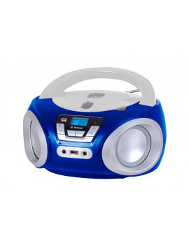 TREVI 0CM54404 RADIO LETTORE CD PORTATILE BT USB CMP544BT BLU