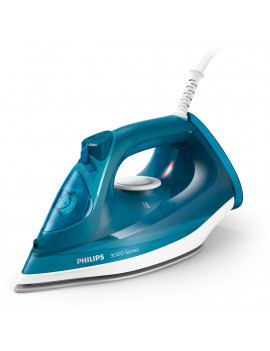 PHILIPS DST3040 FERRO DA STIRO A VAPORE 2600 WATT PIASTRA IN CERAMICA BLU