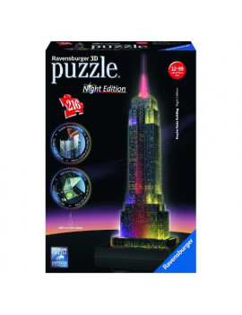 Puzzle Empire State Building con Luce Ravensburger