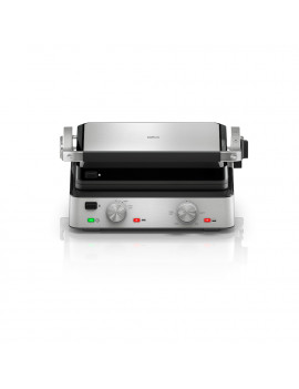 BRAUN CG7020 BISTECCHIERA GRILL DA CONTATTO 2000 AWATT 3IN1 INOX