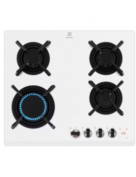 ELECTROLUX KGG643753W PIANO COTTURA INCASSO 4 FUOCHI A GAS BIANCO 60 CM