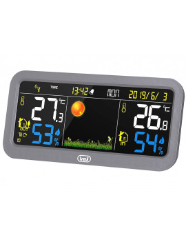 TREVI 0ME3P2010 STAZIONE METEO CON SENSORE ESTERNO ME 3P20 RC DISPLAY LCD