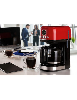 ARIETE 1396 MACCHINA CAFFè AMERICANO 900 WATT 1.5LT ROSSO