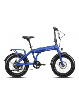 LEGNANO 22A305 E-BIKE PIEGHEVOLE 36V 12.8AH R.20" AUT.60KM AQUA BLUE LEGNANO