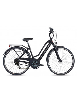 LEGNANO 23AE270 E-BIKE CITY BICICLETTA ELETTRICA 36V 7AH R.28" SLIM MAIA NERO