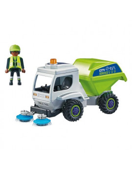 Costruzioni Spazzatrice stradale Playmobil