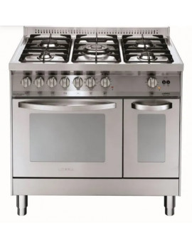 LOFRA PD96MFTE/C CUCINA PROFESSIONALE DOPPIO FORNO ELETTRICO 5 FUOCHI INOX