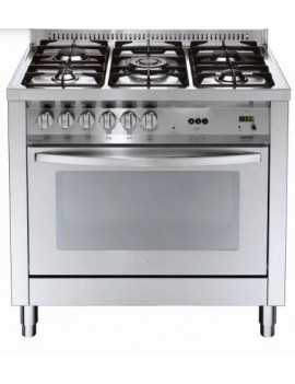 LOFRA PG96GVT/C CUCINA PROFESSIONALE 5 FUOCHI FORNO 90CM ACCIAIO INOX
