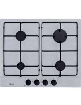 ELLECI PGSS60268WB STYLE 60 PIANO COTTURA A GAS 4 BRUCIATORI BIANCO