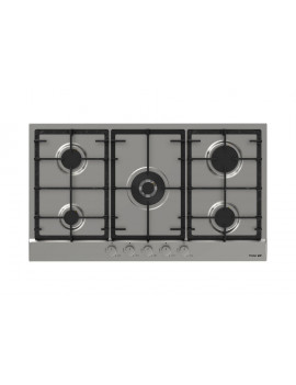 FOSTER 7017032 PIANO COTTURA 5 FUOCHI INOX SPAZZOLATO 90 CM