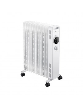 MIDEA NY231120ME RADIATORE A OLIO 11 ELEMENTI 3 TEMPERATURE 2300 WATT BIANCO