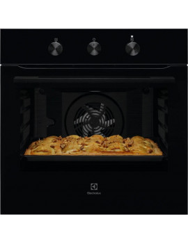 ELECTROLUX KOHHH00K FORNO ELETTRICO MULTIFUNZIONE 60CM SERIE 300 NERO CLASSE A
