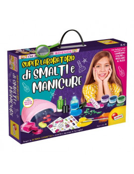 Set trucchi giocattolo Superlaboratorio di smalti e manicure Lisciani