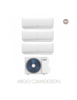 ARGO CLIMADESIGN CONDIZIONATORE TRIAL 21 9+9+12 BTU WIFI DC INVERTER A++/A+