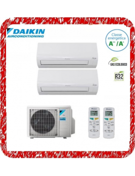 DAIKIN 2AMXF50A+ATXF25A+ATXF35A CONDIZIONATORE DUAL 9+12 BTU PRED. WIFI A++ A+
