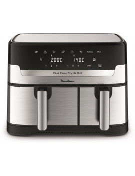 MOULINEX EZ905D FRIGGITRICE AD ARIA 2700 WATT 8.3LT DUAL EASYFRY&GRILL