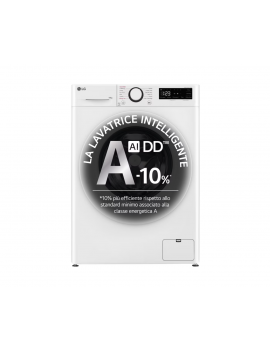 LG F4R3010NSWW LAVATRICE 1400 GIRI 10KG 6 Motion DirectDrive AI DD CL.A-10%